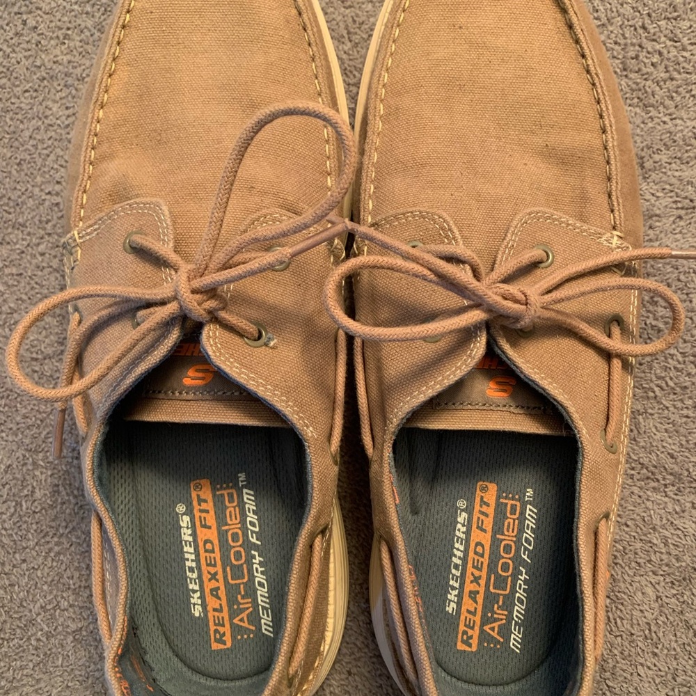 Skechers Men's Tan Boat Shoes